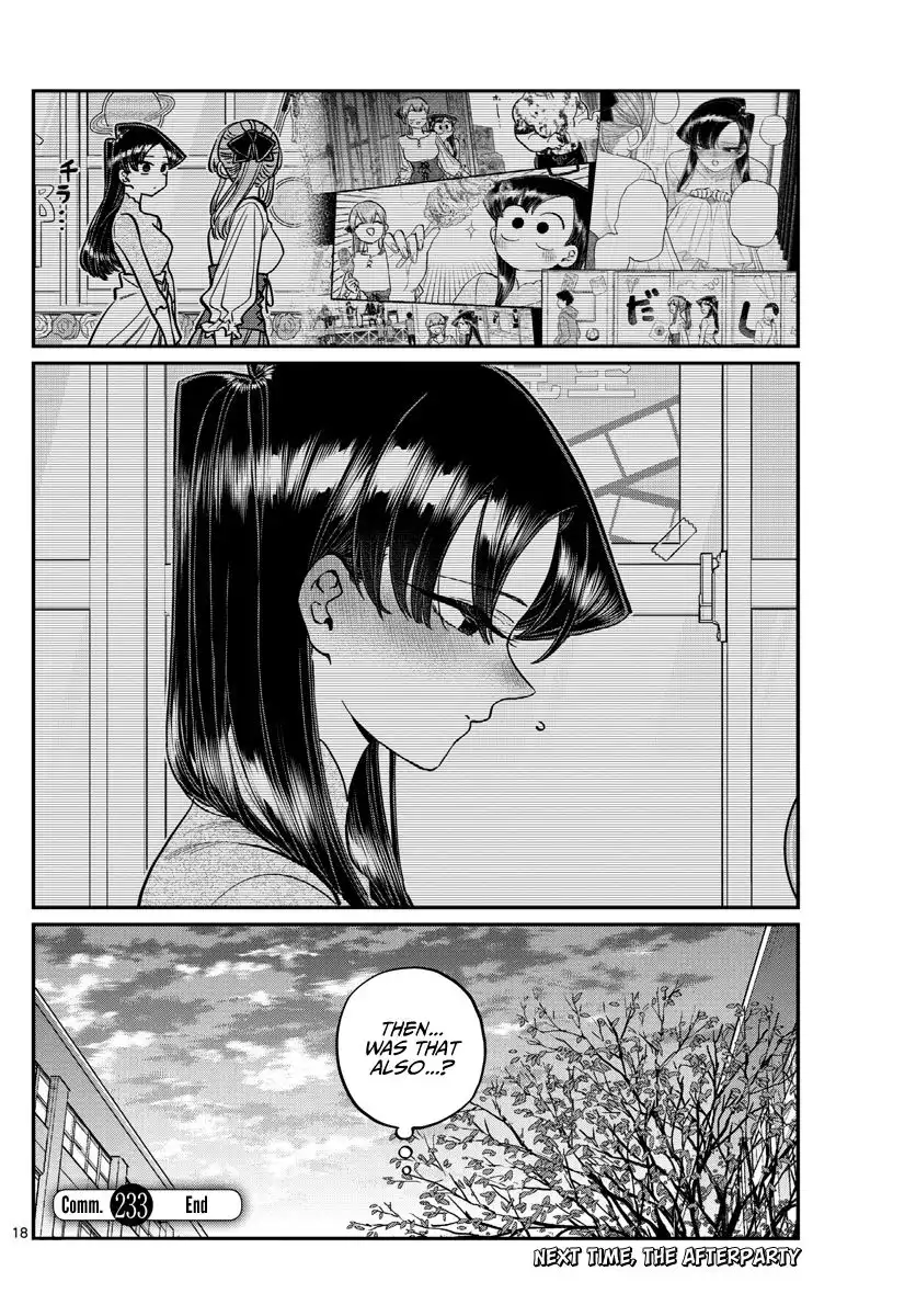 Komi-san wa Komyushou Desu Chapter 233 18